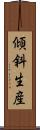 傾斜生産 Scroll