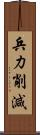 兵力削減 Scroll