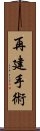 再建手術 Scroll