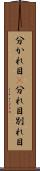 分かれ目(P) Scroll