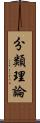 分類理論 Scroll