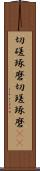切磋琢磨 Scroll