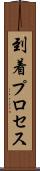 到着プロセス Scroll