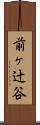 前ヶ辻谷 Scroll