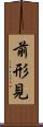 前形見 Scroll