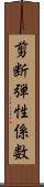 剪断弾性係数 Scroll