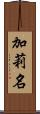 加莉名 Scroll