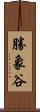勝象谷 Scroll