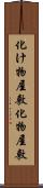 化け物屋敷 Scroll
