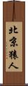 北京猿人 Scroll