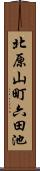 北原山町六田池 Scroll