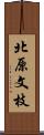 北原文枝 Scroll
