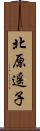 北原遥子 Scroll