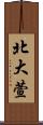 北大萱 Scroll