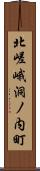 北嵯峨洞ノ内町 Scroll