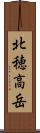 北穂高岳 Scroll