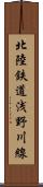 北陸鉄道浅野川線 Scroll