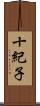 十紀子 Scroll