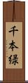 千本緑 Scroll