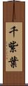 千紫葉 Scroll