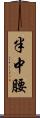 半中腰 Scroll