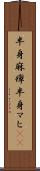 半身麻痺 Scroll