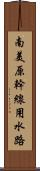 南美原幹線用水路 Scroll