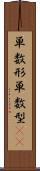単数形 Scroll