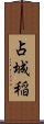 占城稲 Scroll