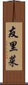 友里菜 Scroll