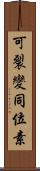 可裂變同位素 Scroll