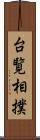 台覧相撲 Scroll