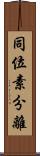 同位素分離 Scroll