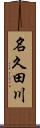 名久田川 Scroll