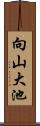 向山大池 Scroll