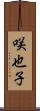 咲也子 Scroll