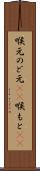 喉元 Scroll
