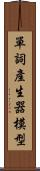 單詞產生器模型 Scroll