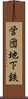 営団地下鉄 Scroll