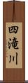 四滝川 Scroll