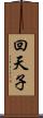 回天子 Scroll