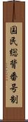 国民総背番号制 Scroll