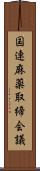 国連麻薬取締会議 Scroll