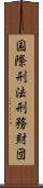 国際刑法刑務財団 Scroll