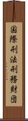 国際刑法刑務財団 Scroll