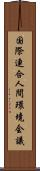 国際連合人間環境会議 Scroll