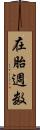 在胎週数 Scroll
