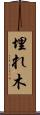 埋れ木 Scroll