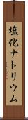 塩化ナトリウム Scroll