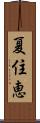 夏住恵 Scroll